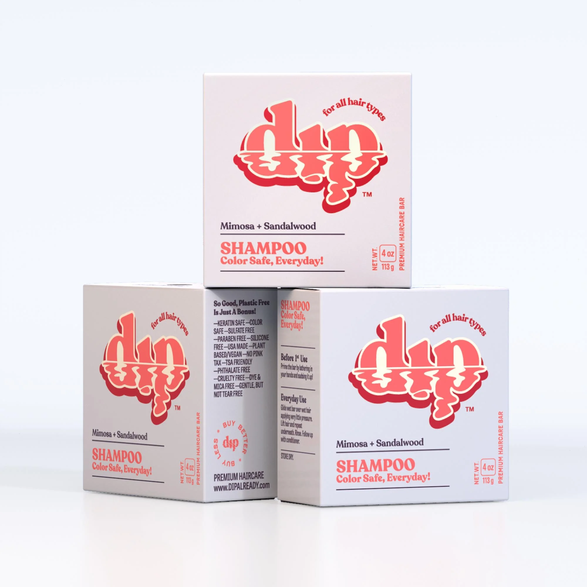 Dip Shampoo Bar in 2 sizes
